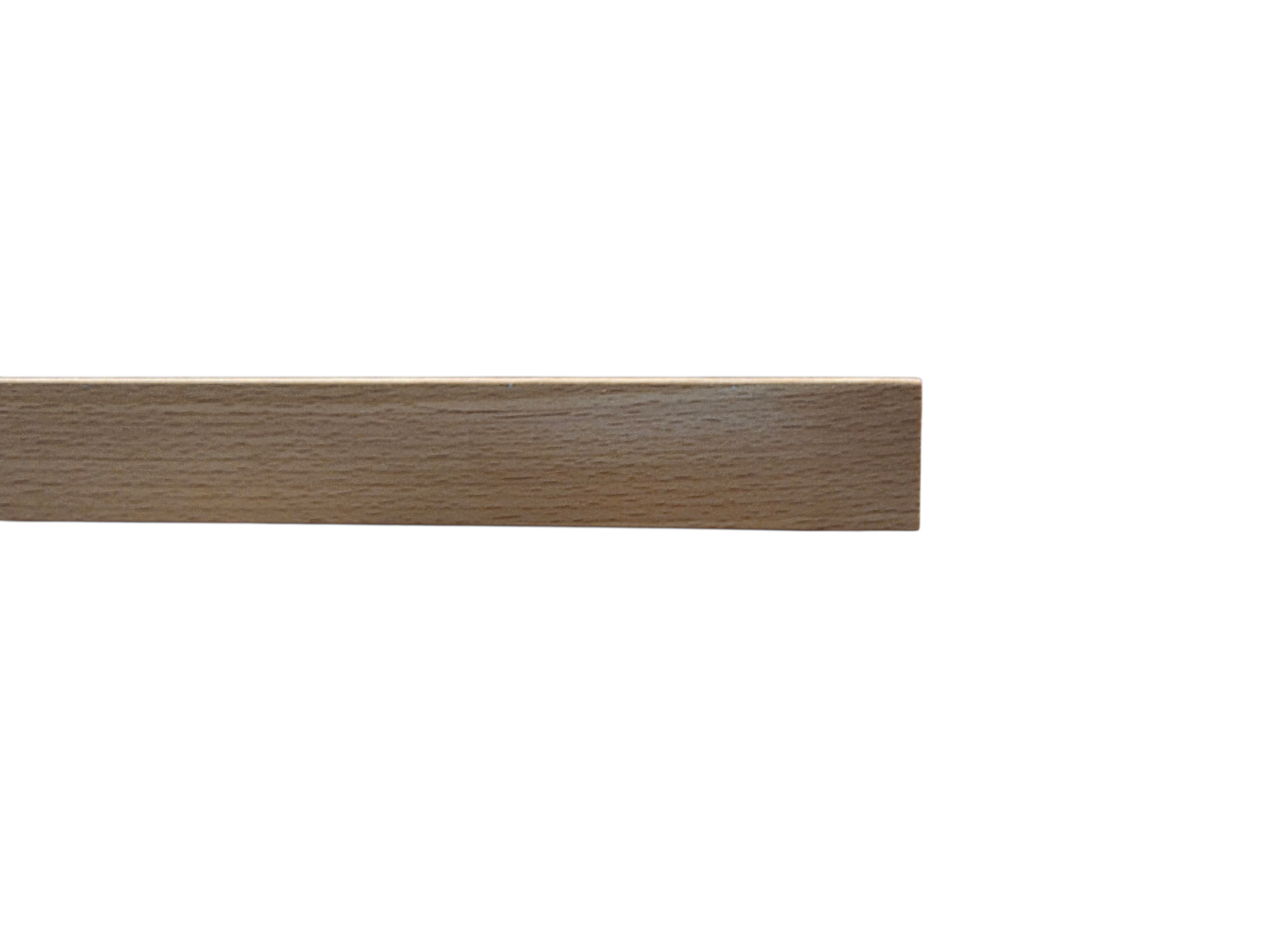 Close up of ash wood grain on handmade chopping board