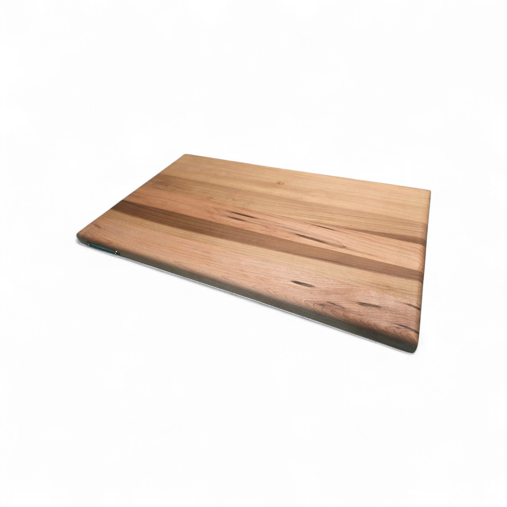 Handmade solid oak chopping board UK 40cm x 30cm hardwood kitchen board